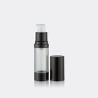 Round Airless Lotion Pump Bottles For Personal Care , Mini Foundation Bottle GR215A/B