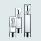 Cylindrical Shape Airless Pump Bottles Plastic And Metal Cream Pump Bottle GR202D