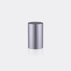 Silver Airless Aluminum Bottle Caps , Cosmetic Bottle Parts ISO9001 Compliant