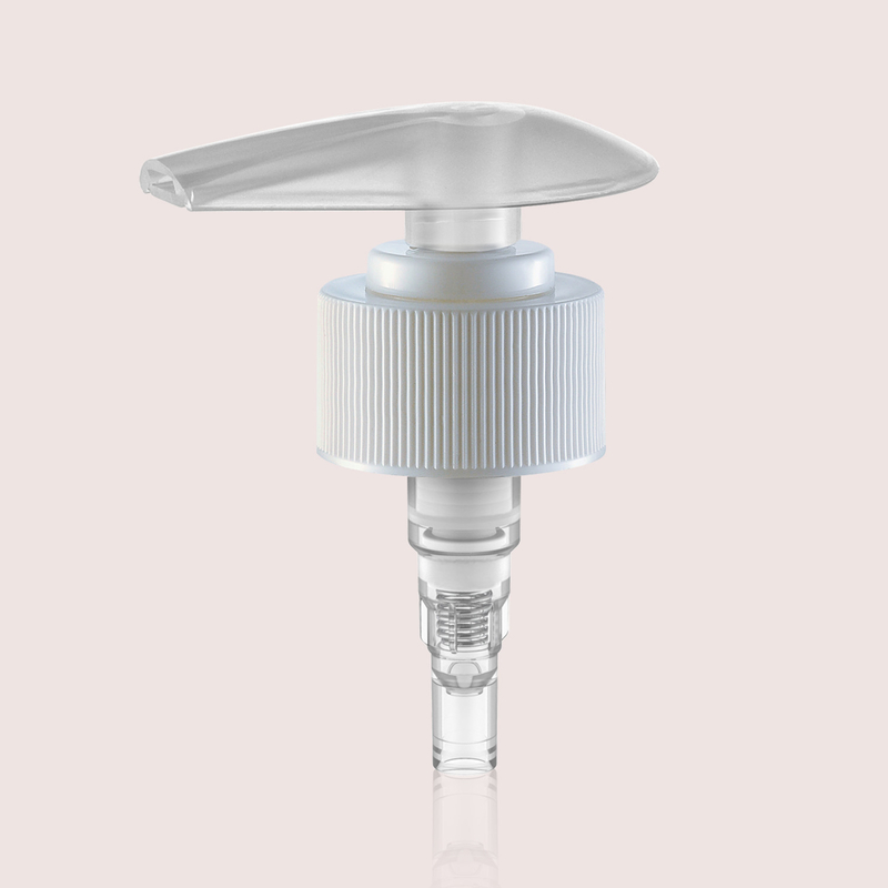Plastic Down Locking Liquid Soap Dispenser Pump For Shampoo And Hair Condition Dosage 0.5±0.05ml/T Bottle