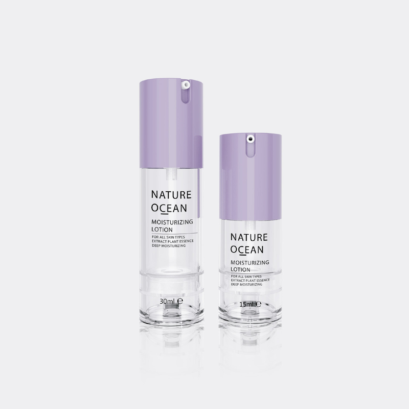 15ml 30ml Slide Nozzle Serum Pump Bottle ABS PET Cosmetic