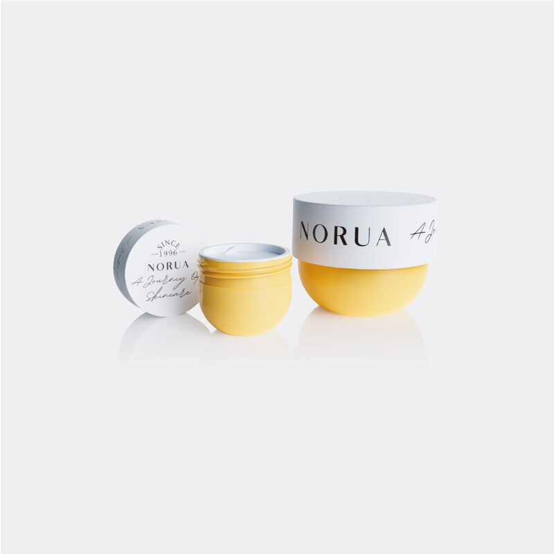 Round-bottomed PP Plastic Cosmetic Jars and Face Cream Cans with 50ML 200ML Capacity
