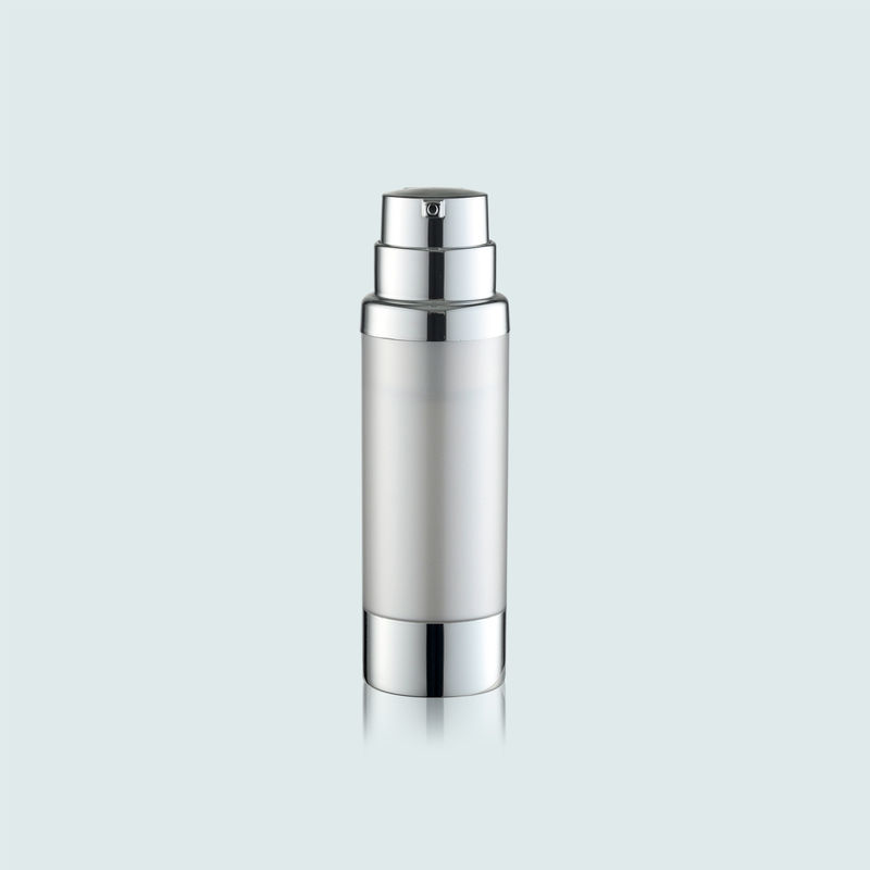 Cream Plastic Cosmetic Bottle with Unique and Innovative Actuator Open Way GR210D Series GR210D