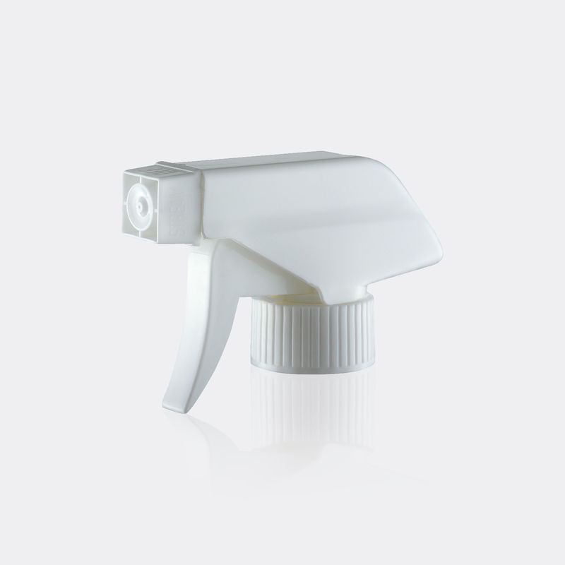 JY105-04 White Trigger Spray Heads 1.0±0.1ml/T Discharge Rate For Plastic Bottle