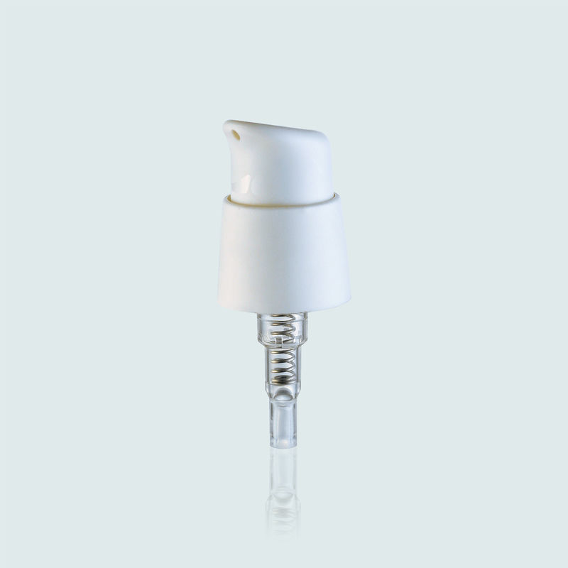 Open Anti - Clockwise Cosmetic Treatment Pumps 18 / 400 Frosted Effect JY502 - 02