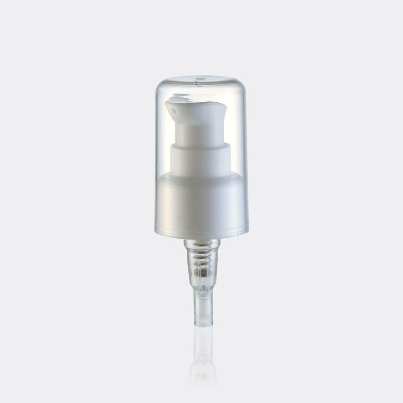 Plastic Body Cream Cosmetic Treatment Pumps Manual Liquid Pump Non Spill JY503 - 02B