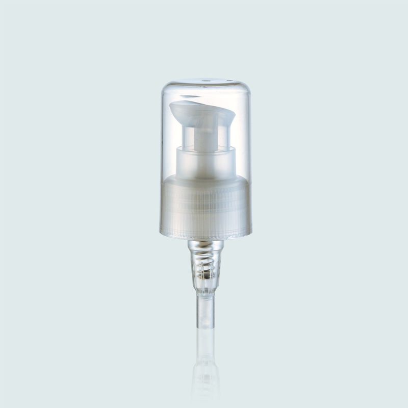 JY503 - 02C 0.5CC Plastic Body Cream Cosmetic Treatment Pumps 24/410 Ribbed