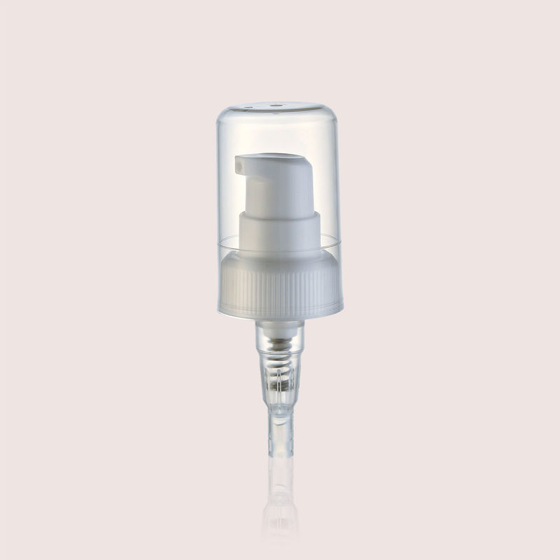 24 / 400 Ribbed PP Treatment Cream Pump Aesthetic Design For 24mm Bottles
