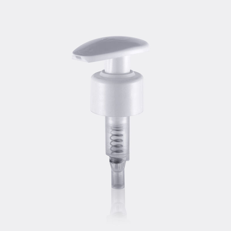 JY312-15 High viscosity Liquid Lotion Dispenser Pump Ribbed / Smooth / Aluminum 1.2cc Dosage