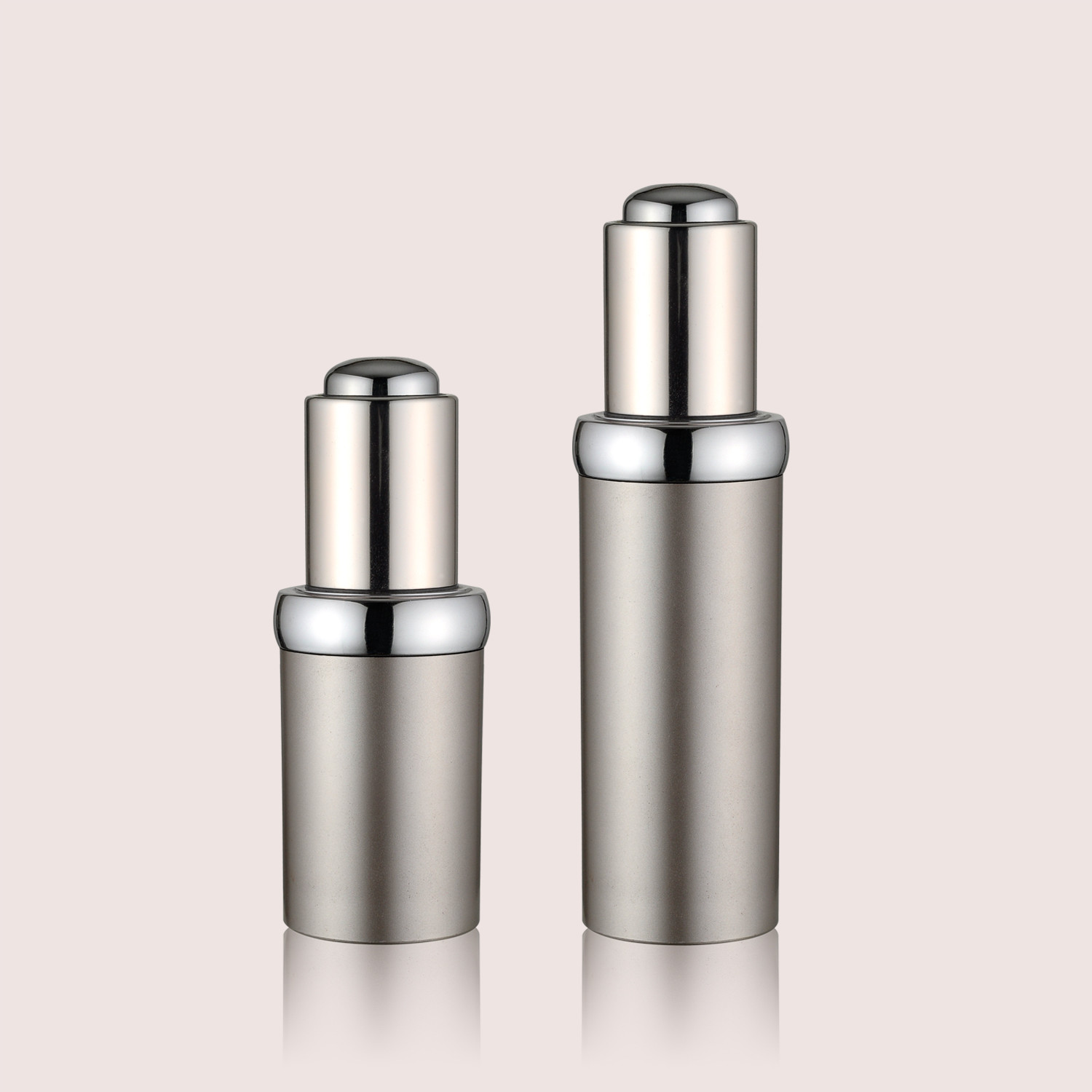 Makeup Refillable Airless Pump Bottles / Cosmetic Bottles And Jars